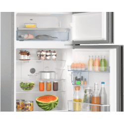 BOSCH Series 4 Frost Free Triple Door Refrigerator | 364 L | 3 Star | VarioInverter Compressor | Smoky Steel | CMC36K03NI
