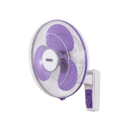 Usha Maxx Air High Speed Wall Fan | 400MM | Purple and White