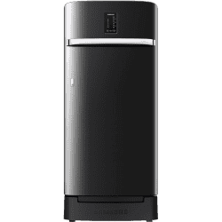 Samsung 189 L | 5 Star | Digital Inverter with Display | Direct-Cool Single Door Refrigerator | RR21D2F25BX/HL | Luxe Black