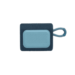 JBL Go 3 Wireless Ultra Portable Bluetooth Speaker | Waterproof | Fabric Design | Blue