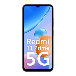 REDMI 11 Prime 5G | 64 GB/4 GB RAM | CHROME SILVER