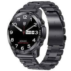 BOLTT DAGGER LUXE BSW149 SILVER METAL SMART WATCH