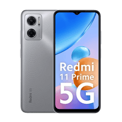 REDMI 11 Prime 5G | 64 GB/4 GB RAM | CHROME SILVER