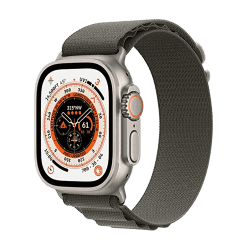Apple Watch Ultra 49 mm | GPS + Cellular | TITANIUM GREEN