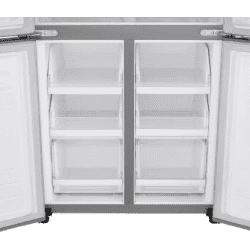 LG 594 L Frost Free Side by Side Refrigerator with Four Door | Shiny Steel | GC-B22FTLPL