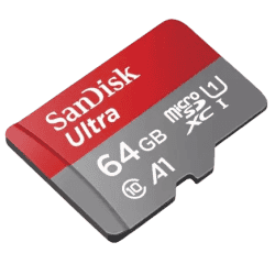 SanDisk Ultra 64 GB MicroSDXC Class 10 100 MB/s Memory Card | With Adapter
