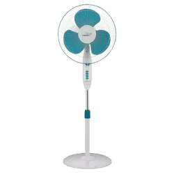 V-GUARD FINESTA STS NEO II PEDESTAL FAN | 400MM | WHITE & BLUE