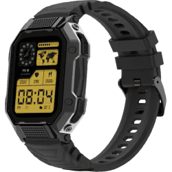 Fire-Boltt Shark Bluetooth Calling Smartwatch | 1.83 | Black Strap