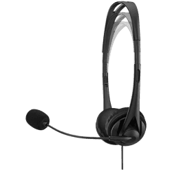 HP G2 Stereo with Noise-Cancelling Mic and in-Line Volume Control Wired Headset