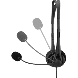 HP G2 Stereo with Noise-Cancelling Mic and in-Line Volume Control Wired Headset