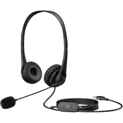 HP G2 Stereo with Noise-Cancelling Mic and in-Line Volume Control Wired Headset