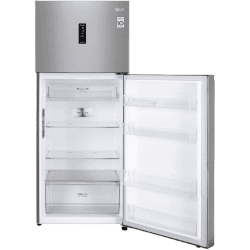 LG 423 Litres 3 Star Frost Free Double Door Refrigerator | Convertible | GL-T422VPZX.DPZZEB | Shiny Steel