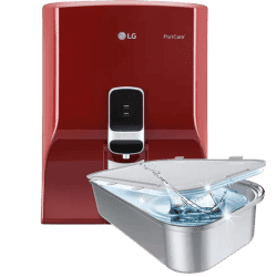 LG WW130NP 8 L RO Water Purifier With Dual Protection Stainless Steel Tank, Wall Mount