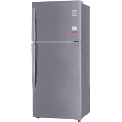 LG 437 Litres 2 Star Frost Free Inverter Double Door Refrigerator DoorCooling  GL-T432APZY.DPZZEBN | Shiny Steel