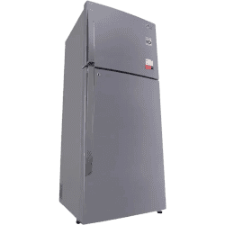 LG 437 Litres 2 Star Frost Free Inverter Double Door Refrigerator DoorCooling  GL-T432APZY.DPZZEBN | Shiny Steel