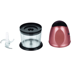 Morphy Richards Mini Electric Chopper | Rose Gold