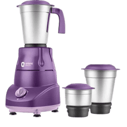 ORIENT BOLT PLUS Mixer Grinder | MGBP50L3 | 3 Jars | Purple