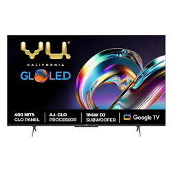 VU 0Glo LED 50 inches The Glo LED Series 4K Smart LED Google TV | Grey