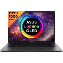ASUS Zenbook 14 OLED |  AMD Ryzen 5 Hexa Core 7530U | 16 GB/1 TB SSD/Windows 11 Home |  UM3402YA-KM551WS |  Jade Black |