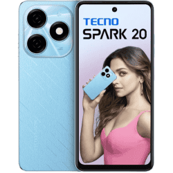 Tecno |  Spark 20 | 256 GB | 8 GB RAM | Magic Skin Blue
