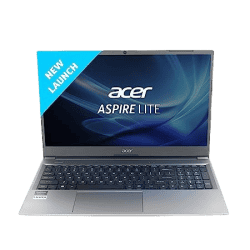 Acer Aspire Lite 11th Gen Intel Core i5-1155G7 | 8 GB RAM/512GB SSD/Intel Iris Xe Graphics, Win 11 Home | Full HD Display | Steel Gray