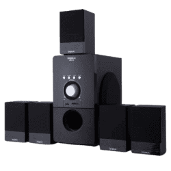 Impex 5.1 Bravo 100 W Multimedia Bluetooth Speaker System | Black