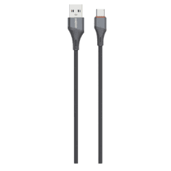 Salpido Type C 1 m LS631 | 30W Quick Charging Cable | Type-C to USB-A | Grey