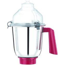 BAJAJ 4701 GX 800 Mixer Grinder | 4 Jars | Red, White