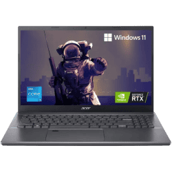 Acer Aspire 5 A515-57G Gaming Laptop |15.6 inch | Gaming Core i5 12th Gen 1240P | 8 GB/512 GB SSD/Windows 11 Home/4 GB Graphics/NVIDIA GeForce RTX 2050 | Steel Gray