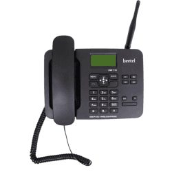 Beetel Landline Phone  | F1K GSM | FIXED WIRELESS PHONE Corded | Black