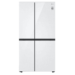 LG Refrigerator | GC-B257UGLW | 694 litres | Frost Free | Side-by-Side Refrigerator | Linen White