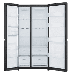 LG Refrigerator | GC-B257UGLW | 694 litres | Frost Free | Side-by-Side Refrigerator | Linen White