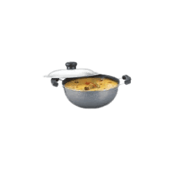 Prestige Omega Select Plus Kadhai | 27 cm diameter with Lid | 3.5 L | 30728