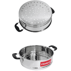Blueberrys 2 Tier Multicooker with lifter  | Stainless Steel