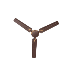 Usha Racer Chrome Ceiling Fan | 1200 mm | Ultra High Speed | Rich Brown