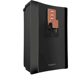 Aquaguard Superio RO + UV + SS Smart Water Purifier | 5 L | Black