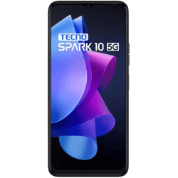 Tecno Spark 10 5G | 128 GB/8 GB RAM | Meta Black