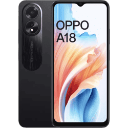 OPPO A18  | 128 GB / 4 GB RAM | Glowing Black