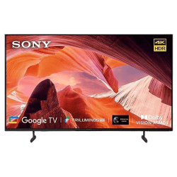 Sony Bravia Smart LED Google TV | KD-50X80L | 4K Ultra HD | 126 cm | 50 inches | Black