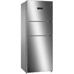 BOSCH 332 L Frost Free Triple Door Refrigerator | CMC33K05NI | Smoky Steel