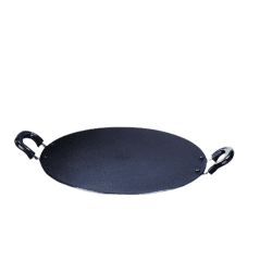 OK | 34 cm | Aluminium Non-stick Pathari Large Tawa | Round