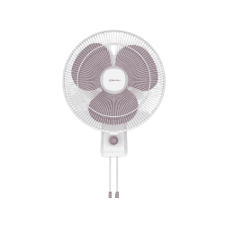 Bajaj Robusto Oscillating Wall Fan | 400mm | High Air Delivery | Modern Décor | Lavender & White