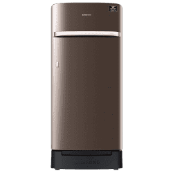 Samsung Direct Cool Single Door Refrigerator | 189 L | 5 Star | Luxe Brown | RR21C2H25DX/HL