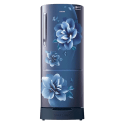 Samsung Single Door Refrigerator | 183 L | Camellia Blue | RR20C1823CU/HL