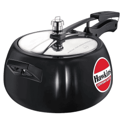 Hawkins Contura Inner Lid Pressure Cooker | 5 L | Black | CB50