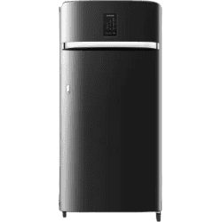 SAMSUNG 184 L Direct Cool Single Door 3 Star Refrigerator | RR21C2J23BX/HL | Luxe Black