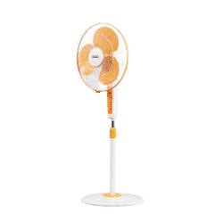 USHA Maxx Air High Speed Pedestal Fan | 400MM | Orange & White