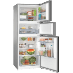 BOSCH 332 L Frost Free Triple Door Refrigerator | CMC33K05NI | Smoky Steel