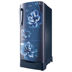 Samsung Single Door Refrigerator | 183 L | Camellia Blue | RR20C1823CU/HL