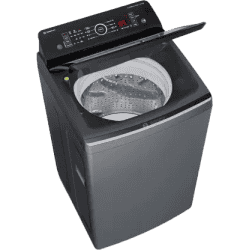 BOSCH 6.5 kg 5 Star With Vario Drum & Anti Tangle Program Fully Automatic Top Load Washing Machine WOE651D0IN Grey